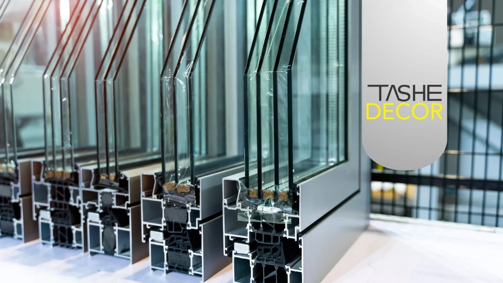 أفضل قطاعات الألوميتال المودرن وحلول شركة تاشي ديكور المتكاملة للمطابخ والواجهات الزجاجية مع بديل الخشب والرخام.